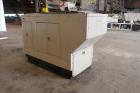 Used Uljanik 33 kW diesel generator, model FX030, serial#143037, continuous duty, 3/60/480 volts, with a sound enclosure housing, 1266 hours on meter.
