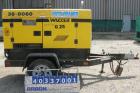 Used Wacker model G-25, S/N 5112687,  contiuous rating, 3 phase -18 kW/23 kVa , volts 208/480, amps 62/27, 1 phase 15 kW/15 kVa, volts 120/240, amps-125/63.  60 gallon fuel capacity. 2170 lbs.  Yr 19...