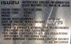 Used Wacker model G-25, S/N 5112687,  contiuous rating, 3 phase -18 kW/23 kVa , volts 208/480, amps 62/27, 1 phase 15 kW/15 kVa, volts 120/240, amps-125/63.  60 gallon fuel capacity. 2170 lbs.  Yr 19...