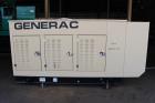Used Generac 150 kW standby natural gas generator set, model 10253980100, SN-2099763. Generac 6.8L V-10 engine, model WSG1068, SN E182A 260608 1786160. 3/60/277/480V. (2) 150 Amp main-line circuit br...