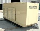 USED: Generac 100 kw standby LP gas generator, model 2322350100.100 kva, 1/60/120/240 volt, 416.6 amp. Brushless excitation,...