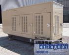 Used Generac 100kW natural gas generator set. Generac 2000 series model 3031950200. Ford 6.8L engine model OD 3454. 3/60/120/208V. 400 amp main line circuit breaker. Includes a battery charger. 97.1 ...