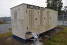 Used Generac Power Systems 300 KW Diesel Generator Set. Model 8533410200, type code SD0300-K369.0D18HPYY C, serial# 2094495, built 2007. John Deere 9.0 liter 6 cylinder engine, model 6090HF485, seria...