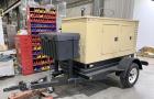 Used- Olympian / Generac 20 kW Trailered Portable Diesel Generator Set,