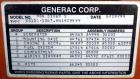 Used Generac 100kW standby natural gas generator. GM 7.4 Liter engine.