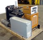 Used Generac 45 kW Natural Gas Generator Set. Generac model 98A06656-S, serial #2045168. Generac 4.3L engine. 3/60/120/240V. 100 Amp mainline circuit breaker. Battery charger. Muffler ships loose. 32...