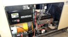 Used Generac 50 kW prime rated natural gas generator set, model DG 50 SN-3675473. Generac 5.7L engine rated 74 HP @ 1800 RPM. 3/60/120/208V. 200 Amp main-line circuit breaker. Weather enclosure. 49 h...