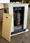 Used Generac 50 kW prime rated natural gas generator set, model DG 50 SN-3675472. Generac 5.7L engine rated 74 HP @ 1800 RPM. 3/60/120/208V. 200 Amp main-line circuit breaker. Weather enclosure. 22 h...