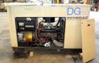 Used Generac 50 kW prime rated natural gas generator set, model DG 50 SN-3675472. Generac 5.7L engine rated 74 HP @ 1800 RPM. 3/60/120/208V. 200 Amp main-line circuit breaker. Weather enclosure. 22 h...