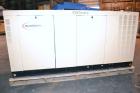 Used Generac 100 kW Natural Gas Generator Set,Model QT10054ANSN Serial 4846527, 1/60/120/240V. 450 Amp main-line circuit breaker. Weather Enclosure, Year 2007, 0.6 Hours.Load tested 1/4/2012.