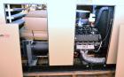 Used Generac 100 kW Natural Gas Generator Set,Model QT10054ANSN Serial 4846527, 1/60/120/240V. 450 Amp main-line circuit breaker. Weather Enclosure, Year 2007, 0.6 Hours.Load tested 1/4/2012.