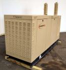 Used Generac 100 kW natural gas generator set.Model QT10068JNSN 125 KVA SN-4898862, 3/60 120/240V. 350 Amp main-line circuit breaker. Weather enclosure.UL listed generator assembly. Yr 2007.