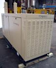 Used Generac 100 kW natural gas generator set.Model QT10068JNSN 125 KVA SN-4898862, 3/60 120/240V. 350 Amp main-line circuit breaker. Weather enclosure.UL listed generator assembly. Yr 2007.