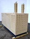 Used Generac 100 kW natural gas generator set.Model QT10068JNSN 125 KVA SN-4898862, 3/60 120/240V. 350 Amp main-line circuit breaker. Weather enclosure.UL listed generator assembly. Yr 2007.