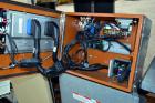 Used Generac 100 kW natural gas generator set.Model QT10068JNSN 125 KVA SN-4898862, 3/60 120/240V. 350 Amp main-line circuit breaker. Weather enclosure.UL listed generator assembly. Yr 2007.
