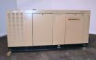 Used Generac 150 kW Natural Gas Generator Set, Model QT15068ANSN SN-4842574, Ford model WSG1068 SN-07VS65939. 1/120/240V. 700 Amp main-line circuit breaker. Weather Enclosure, Year 2007, 0 Hours