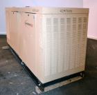 Used Generac 150 kW Natural Gas Generator Set, Model QT15068ANSN SN-4842574, Ford model WSG1068 SN-07VS65939. 1/120/240V. 700 Amp main-line circuit breaker. Weather Enclosure, Year 2007, 0 Hours