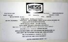 Used Hess / Daewoo 220 kW natural gas generator. Daewoo model GE12TI engine.