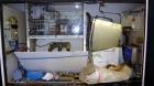 Used Hess / Doosan 400 kW natural gas generator. Doosan model GV222TIC engine.