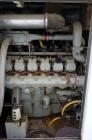 Used Hess / Doosan 400 kW natural gas generator. Doosan model GV222TIC engine.