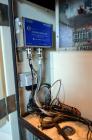Used Hess / Doosan 400 kW natural gas generator. Doosan model GV222TIC engine.