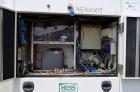 Used Hess / Doosan 400 kW natural gas generator. Doosan model GV222TIC engine.