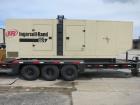 Used Ingersoll Rand 504 kW portable diesel generator model G575. TAD1631GE