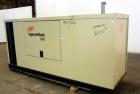 Used Ingersoll Rand 80 kW Standby (68 kW Prime) Natural Gas Generator Set. IR Model N80, Serial 350811UK0A41. GM Vortec 8.1L engine, serial 8.1L-08850. 3/60/277/480V. 150 Amp mainline circuit breaker...