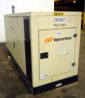 Used Ingersoll Rand 80 kW Standby (68 kW Prime) Natural Gas Generator Set. IR Model N80, Serial 350811UK0A41. GM Vortec 8.1L engine, serial 8.1L-08850. 3/60/277/480V. 150 Amp mainline circuit breaker...