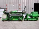 Used Jenbacher 2000 kW natural gas generator. Jenbacher J616GS engine