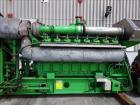 Used Jenbacher 2000 kW natural gas generator. Jenbacher J616GS engine