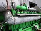 Used Jenbacher 2000 kW natural gas generator. Jenbacher J616GS engine