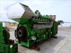 Used-Jenbacher 2000 kW natural gas generator. Jenbacher J616GS