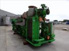Used Jenbacher 2000 kW natural gas generator. Jenbacher J616GS