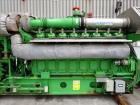 Used-Jenbacher 2000 kW natural gas generator. Jenbacher J616GS