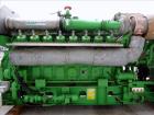 Used-Jenbacher 2000 kW natural gas generator. Jenbacher J616GS