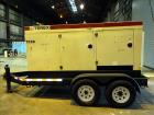 Used- Terex / John Deere 184 kW Portable Trailered Diesel Generator, Model OT23