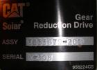 Used Solar/Saturn 1000 kW Gas Turbine Generator Set, Diesel Fueled, Model KS22673, Assembly 37061, Serial #8425602. 3/60/480V.  New engine installed 1998 with 616 actual hours, total set hours are 78...
