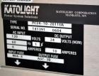 Used Katolight 415 kW diesel generator set, model D415FRJ4, SN-WA537840-97232-0304, John Deere model 6125HF070 engine, EPA tier II certified, SN-RG6125H039104. 3/60/277-480V. 600 Amp main-line circui...
