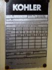 Used Kohler 100kW diesel generator, model 100R0ZJ81 John Deere 6059TF001 engine