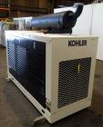 Used Kohler 100 kW Standby Natural Gas Generator Set, Model 100RZ72
