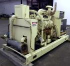 Used Kohler 90kW continuous rated natural gas generator set.Kohler model 100RZ288, SN-299191. Ford model LSG-8751-6005-A engine, SN-05122 A-07. 3/60/120/280V. RB.Heat exchanger cooled via Young model...