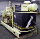 Used Kohler 90kW continuous rated natural gas generator set.Kohler model 100RZ288, SN-299191. Ford model LSG-8751-6005-A engine, SN-05122 A-07. 3/60/120/280V. RB.Heat exchanger cooled via Young model...
