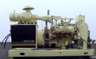Used Kohler 90kW continuous rated natural gas generator set.Kohler model 100RZ288, SN-299191. Ford model LSG-8751-6005-A engine, SN-05122 A-07. 3/60/120/280V. RB.Heat exchanger cooled via Young model...