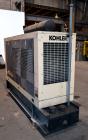Used Kohler 100 kW standby diesel generator set, model 100REOZJ SN-699799. John Deere model 6068TF250 engine rated 166 HP @ 1800 RPM. 3/60/277/480V currently set up for 480V, 12 lead reconnectable. 1...