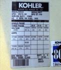 Used Kohler 265 kW  diesel generator model 250REOZV. Volvo TAD1031GE engine