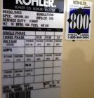 Used Kohler 255 kW natural gas generator set, model 250RZD. Detroit Diesel S60G