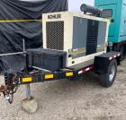 Used- Kohler 25 kW Standby Diesel Portable / Trailered Generator Set