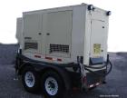 Used Kohler 33 kW prime rated, portable / trailer mounted, diesel generator set, model 30REOZJB SN- 0789170. John Deere 3029TF150 engine rated 64 HP @ 1800 RPM, SN-PE3029T335146. 3/60/120/208V and 1/...