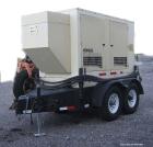 Used Kohler 33 kW prime rated, portable / trailer mounted, diesel generator set, model 30REOZJB SN- 0789170. John Deere 3029TF150 engine rated 64 HP @ 1800 RPM, SN-PE3029T335146. 3/60/120/208V and 1/...